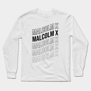 Malcolm X Long Sleeve T-Shirt